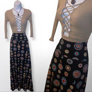 Lularoe Maxi Skirt, Size Small, Black.